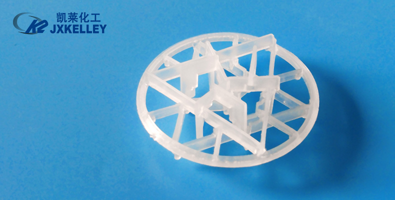 Plastic snowflake ring